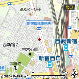彩きもの学院新宿校周辺の地図