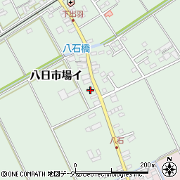 千葉県匝瑳市八日市場イ299-2周辺の地図