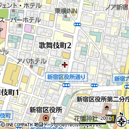 歌舞伎町プチ・プラザ周辺の地図