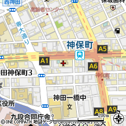 神田澤口書店　神保町店周辺の地図
