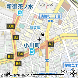 やなか珈琲店 神田店周辺の地図