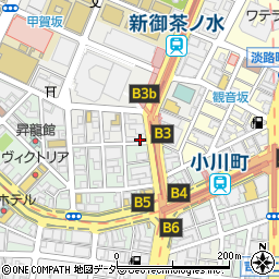 東京都千代田区神田駿河台3丁目10周辺の地図