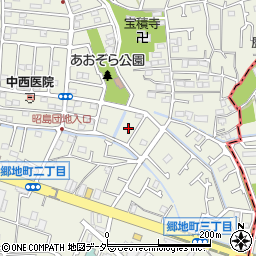 東京都昭島市郷地町周辺の地図