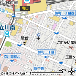 立川駅南泌尿器科皮膚科クリニック周辺の地図