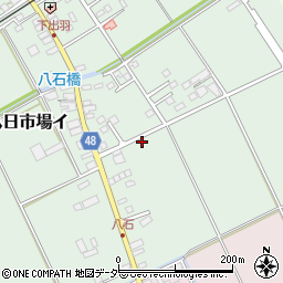 千葉県匝瑳市八日市場イ454周辺の地図