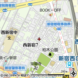 ＫＥＣビジネススクール・東京新宿本校周辺の地図
