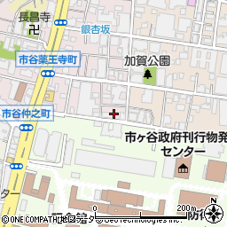 東京都新宿区市谷薬王寺町1周辺の地図