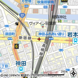 須田町二周辺の地図