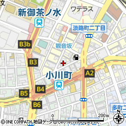 東京都千代田区神田淡路町1丁目7周辺の地図