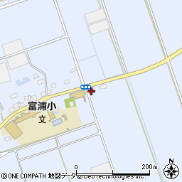 旭警察署　富浦駐在所周辺の地図