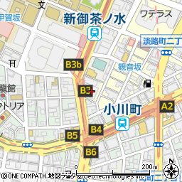 日本労働組合総連合会周辺の地図