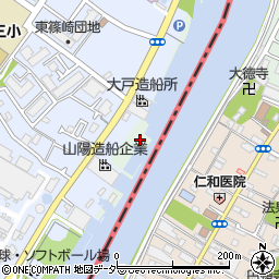 〒133-0062 東京都江戸川区東篠崎町の地図