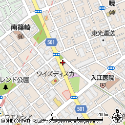 東部合同会計江戸川事務所周辺の地図