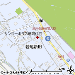 山梨県韮崎市龍岡町若尾新田696周辺の地図