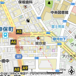 書泉グランデ周辺の地図