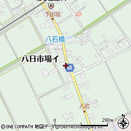 千葉県匝瑳市八日市場イ299-1周辺の地図