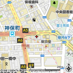 東京都千代田区神田神保町1丁目7周辺の地図