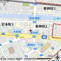 東レ・メディカル株式会社　東京支店周辺の地図