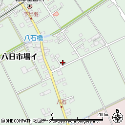 千葉県匝瑳市八日市場イ452-3周辺の地図
