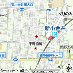 東京都小金井市東町4丁目20-20周辺の地図