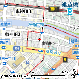 東京都中央区日本橋馬喰町2丁目4-1周辺の地図