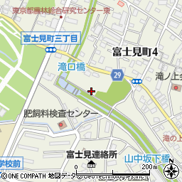 東京都立川市富士見町周辺の地図