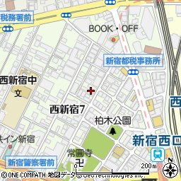 酒場 つむぎ堂 新宿店周辺の地図