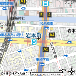 東京都千代田区神田岩本町1-3周辺の地図