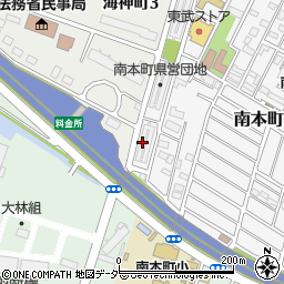 千葉県船橋市南本町19-2周辺の地図