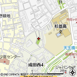 成田西ハウス周辺の地図