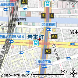 東京都千代田区神田岩本町1-2周辺の地図