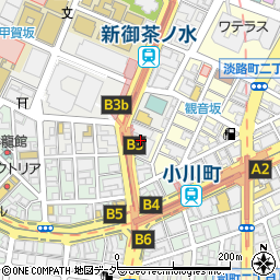 東京都千代田区神田駿河台3丁目2周辺の地図