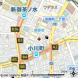 宮地楽器ミュージックジョイ神田周辺の地図