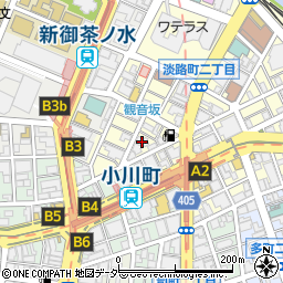 宮地楽器防音工事部周辺の地図