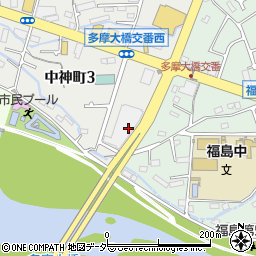 ＪＡ東京都経済連昭島流通センター周辺の地図