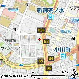 東京都千代田区神田駿河台3丁目1周辺の地図