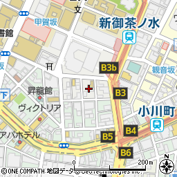 東京都千代田区神田駿河台3丁目3周辺の地図
