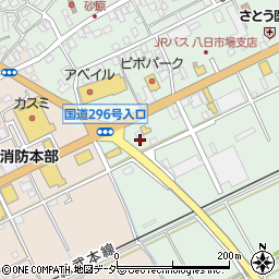千葉県匝瑳市八日市場イ724周辺の地図
