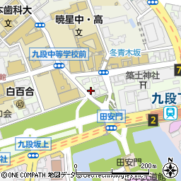 東京都千代田区九段北1丁目15周辺の地図