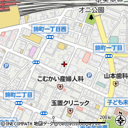 株式会社藤和ハウス立川店周辺の地図