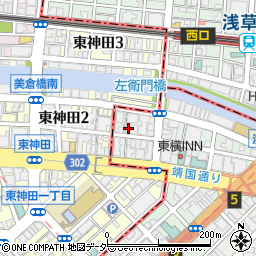 東京都中央区日本橋馬喰町2丁目4-4周辺の地図