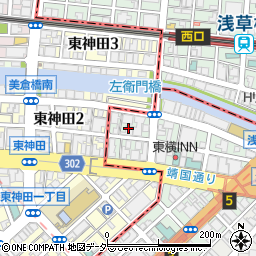 東京都中央区日本橋馬喰町2丁目4-3周辺の地図