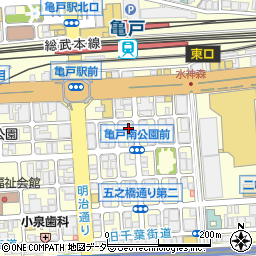 東京ダイパイダン周辺の地図