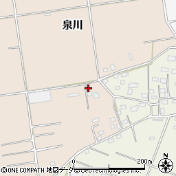 千葉県旭市泉川1周辺の地図