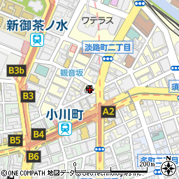 東京都千代田区神田淡路町1丁目5周辺の地図