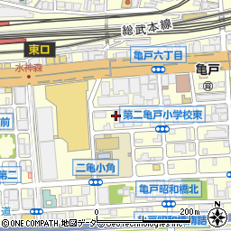 アクサス東京イースト周辺の地図