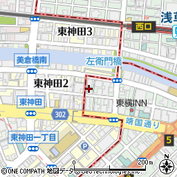 東京都中央区日本橋馬喰町2丁目4-6周辺の地図