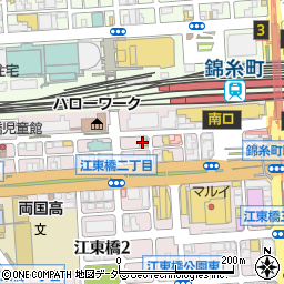 大衆ワイン酒場 バルバル はなれ 錦糸町南口店周辺の地図