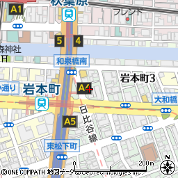 山崎製パン株式会社　本社・営業統括本部周辺の地図