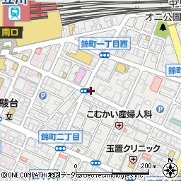 有限会社スーパーカット　立川店周辺の地図